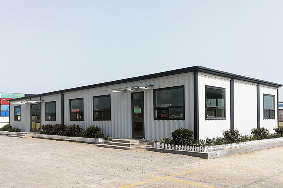 Qingdao port container office building and south bank container restaurant project