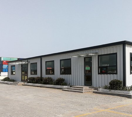 Qingdao Port Container Office Building And Container Restaurant Project